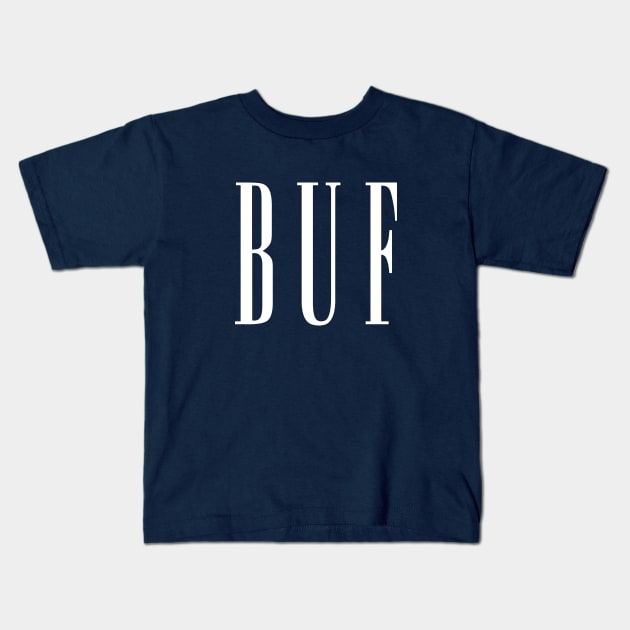 BUF Buffalo Gap Style Kids T-Shirt by Carl Cordes